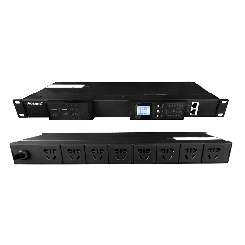 奥盛APS串口系列RS485智能网络PDU 横装