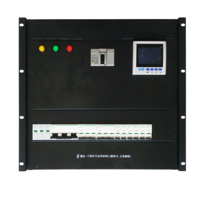 定制10U02 标准机柜配电单元箱 机柜架顶电源箱 智能配电箱 10U配电屏