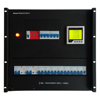 定制10U03 标准机柜交流架顶式电源分配箱单元 220V单相 智能配电柜盘 屏
