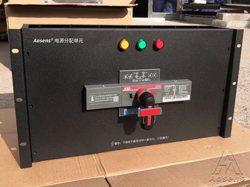 6U机架式ABB 4P380V双电源ATS切换开关手自一体切换器