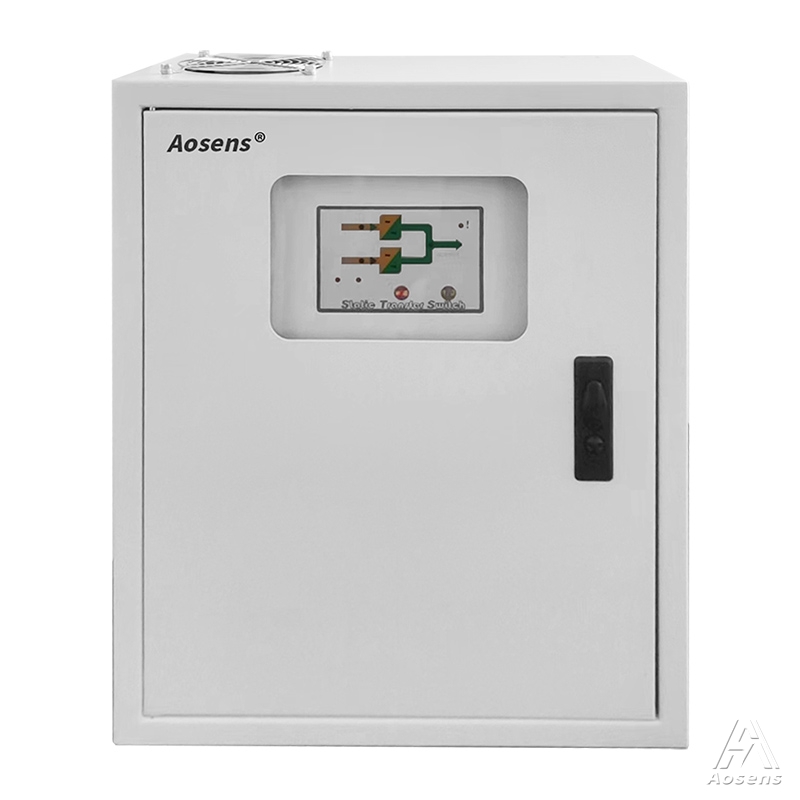 AS-STS静态切换开关壁挂安装 10A -125A 220V/380V三相双电源静态转换器