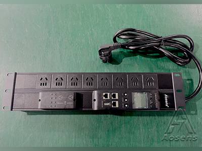 定制 APN4横装双排 铝合金 智能PDU  AS-APN4-H 8G16