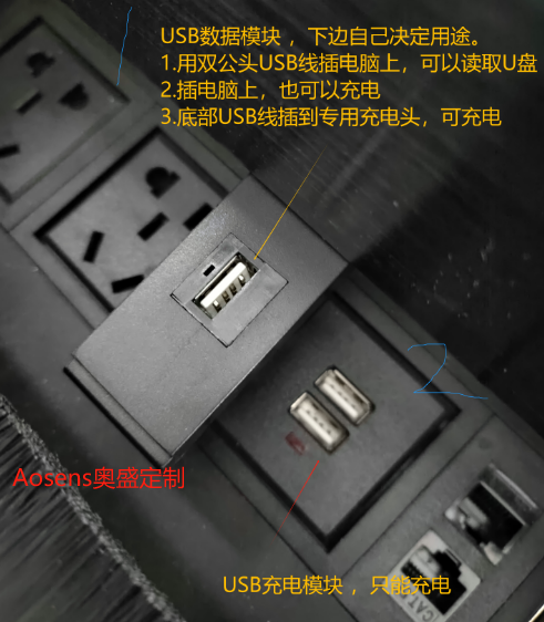 USB数据模块和USB充电模块的区别和选择