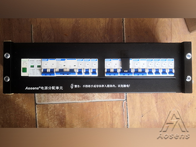 3U机架式UPS配电单元输入 输出正泰空开 防雷保护