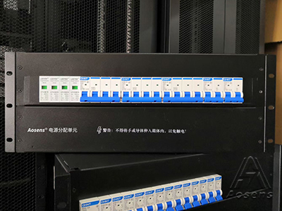 定制三相380V 4U机架式电源分配单元 4P防雷保护 输出3回路