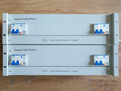 定制3U双路配电箱 正泰交流配电单元2P漏电保护