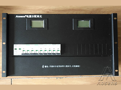 定制6U双路施耐德机架式配电单元 液晶屏仪表 2P防雷 5回路