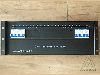 定制4U机架式AB双路输入双路输出正泰配电单元1P空开