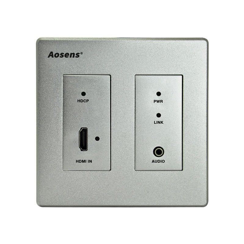 AS-WP272HD 奥盛VGA HDMI延长器投影机HDBaseT发射转网线传输多媒体面板